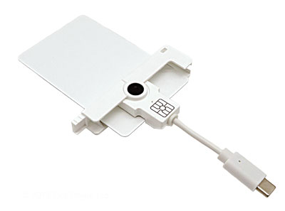 uTrust SmartFold SCR3500-C smartcard reader USB-C